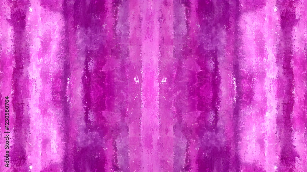 Fototapeta premium Abstract Magenta Watercolor Stripes Background Texture