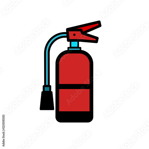 Fire Extinguisher - vector icon