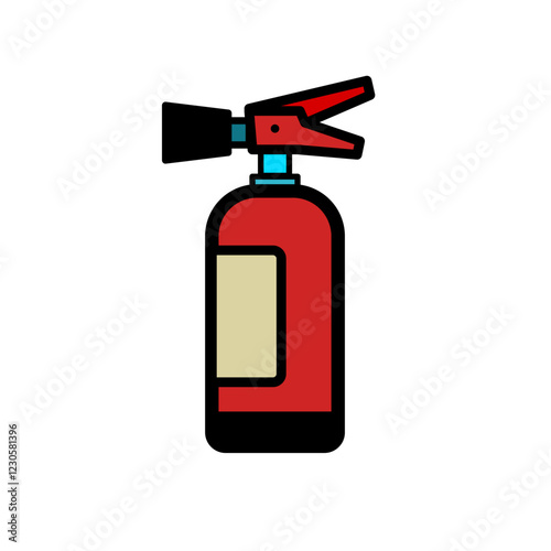 Fire Extinguisher - vector icon