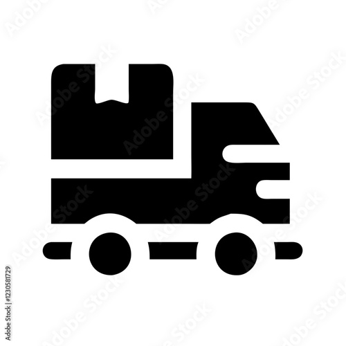mover truck icon design