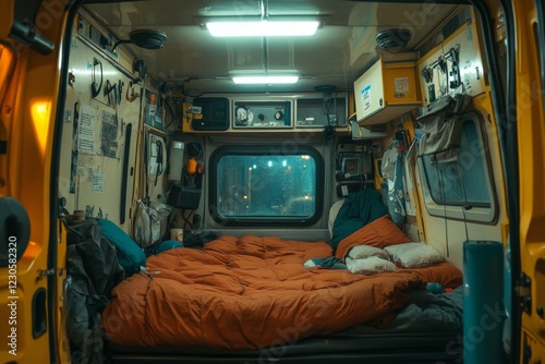 Cozy Camper Van Interior