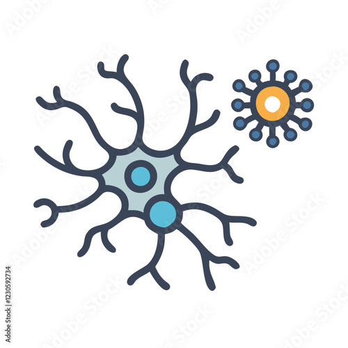 neuron icon design