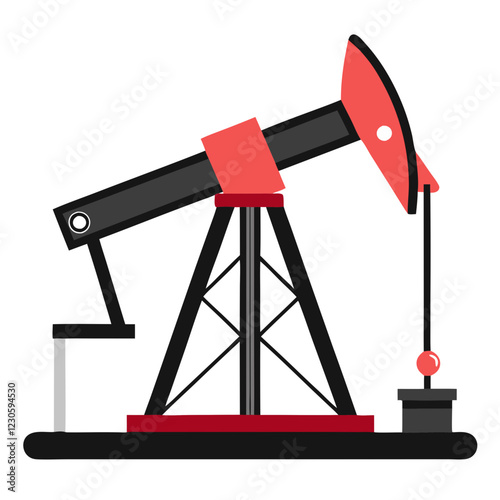 oil pump icon design
