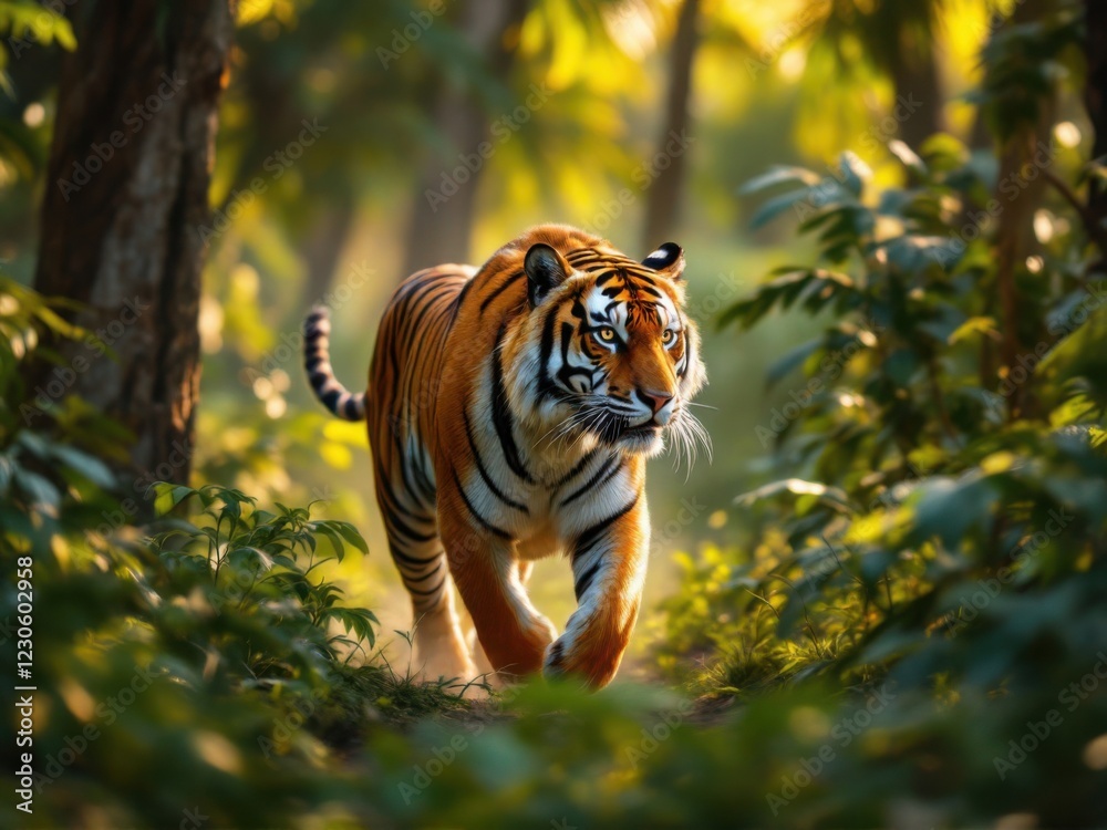 Fototapeta premium tiger in the zoo