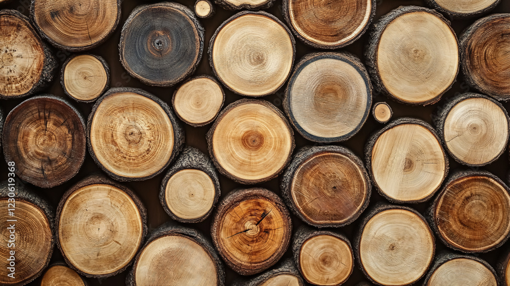 Wooden cut texture with visible grain. Wooden cut texture with visible grain.