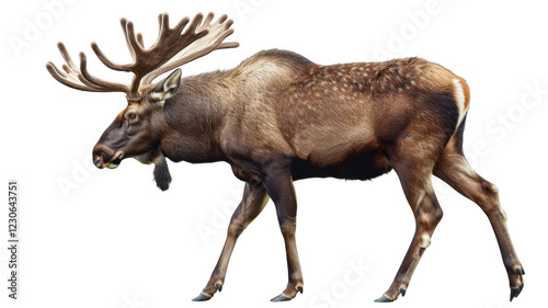 Wallpaper Mural Moose deer, isolated on transparent background. Torontodigital.ca