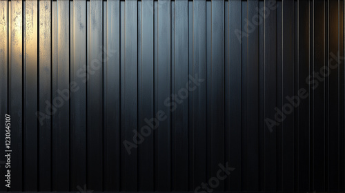 Wallpaper Mural Black wood dark texture background from natural tree, showcasing dark, aged wooden surface of an old fence with a minimalist, blurred empty space and bright light tone Torontodigital.ca