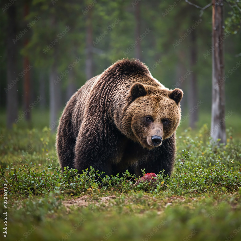 brown bear in the forest brown bear in the forest