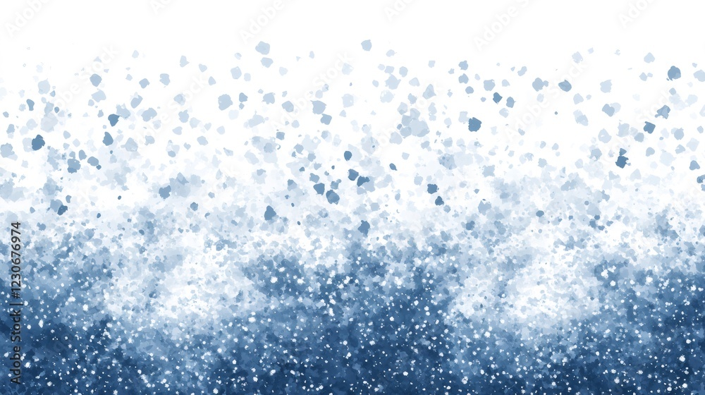 Obraz premium Abstract blue watercolor splash creating a beautiful artistic background, perfect for various design purposes