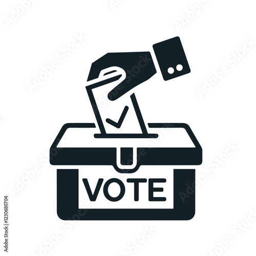 Voting Box Icon for Political Websites, Blogs, and Campaign Materials