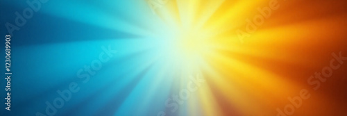 Soft gradient background in blue and yellow tones for blogs and awareness campaigns