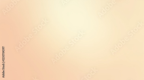 Pure Gradient Transition from Soft Peach to Tranquil Cream