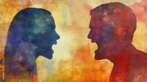 A marital dispute, a clash of wills between husband and wife, arose due to differing perspectives and heated words. The argument escalated, with accusations and recriminations flying back and forth