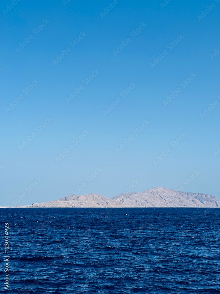 The vibrant Red Sea in Egypt, featuring crystal-clear blue waters teeming with corals, framed by the stark desert and majestic mountains in the background. The vibrant Red Sea in Egypt, featuring crystal-clear blue waters teeming with corals, framed by the stark desert and majestic mountains in the background.