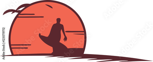 A retro styled vector illustration