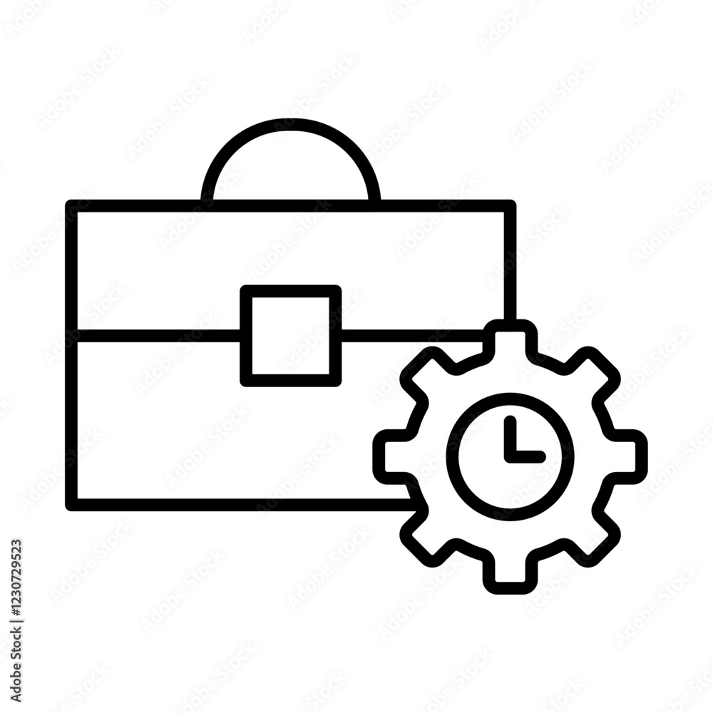 Work experience icon Black and white logo Work experience icon Black and white logo