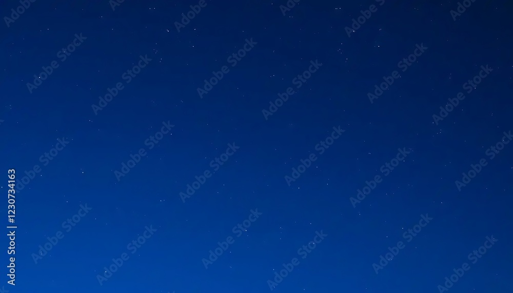Fototapeta premium Night Sky Starry Deep Blue Celestial View