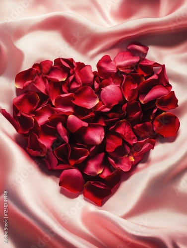 Delicate Heart of Roses