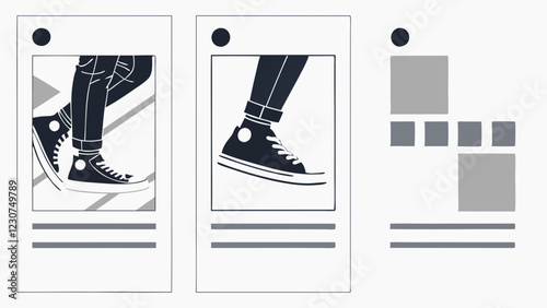 Editable social media post templates with professional design