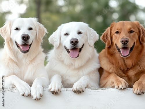 A Variety of Dogs in the Park photo