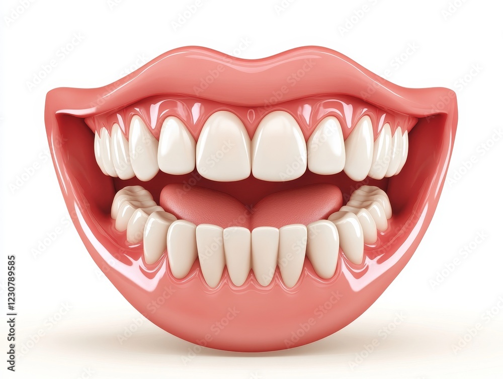 A cheerful cartoon smile with exaggerated features, showing bright white teeth and a joyful expression, perfect for spreading joy and positivity A cheerful cartoon smile with exaggerated features, showing bright white teeth and a joyful expression, perfect for spreading joy and positivity