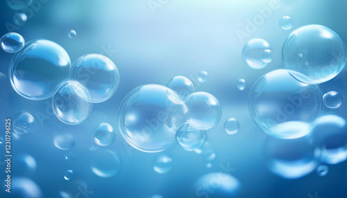 Wallpaper Mural Close-Up of Soap Bubbles and Air Bubbles Torontodigital.ca