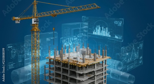 Virtual reality construction planning with architectural simulation