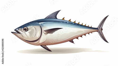 Fresh tuna fish, glistening and firm, perfect for sushi or grilling, brings flavor to any dish you prepare.