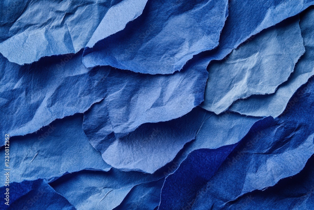 blue paper, with a gradient background blue paper, with a gradient background