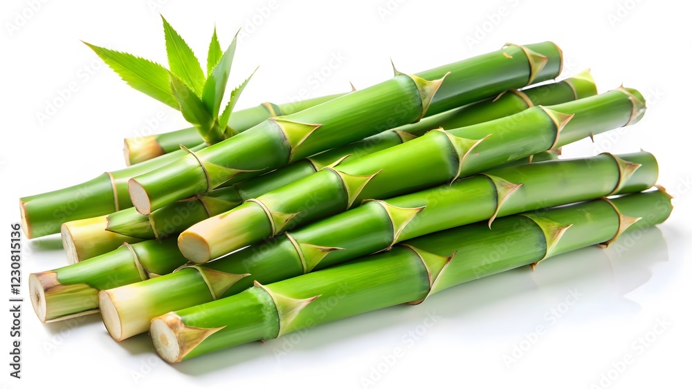 Fototapeta premium Fresh Green Bamboo Shoots