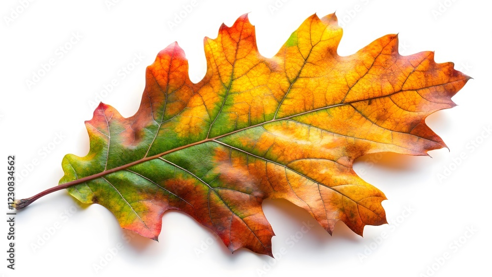 Fototapeta premium Autumn Oak Leaf