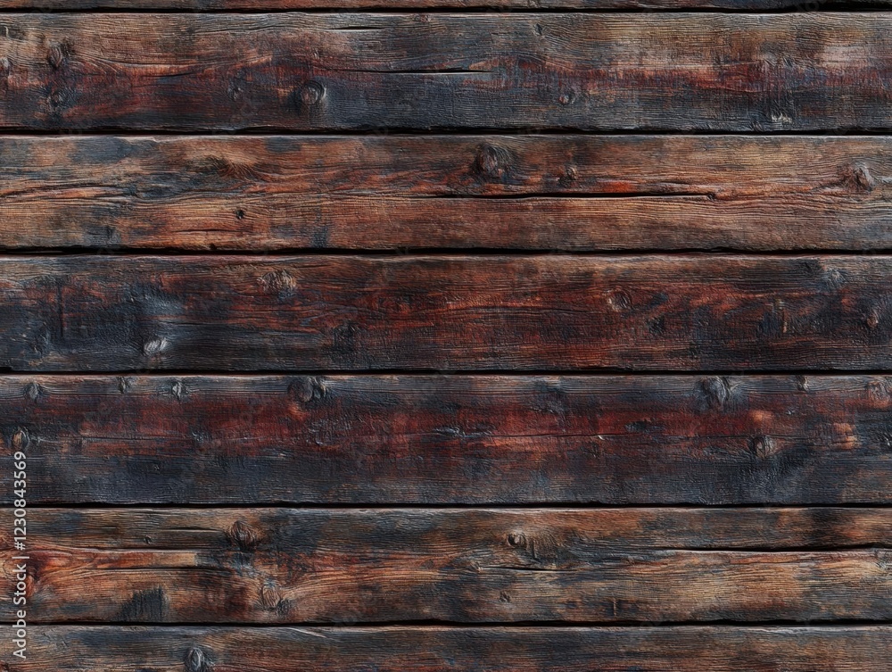 Fototapeta premium Rustic Weathered Wooden Plank Texture Background