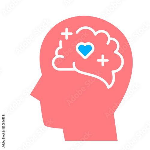 Dopamin hormone symbol and Dopamine Receptor