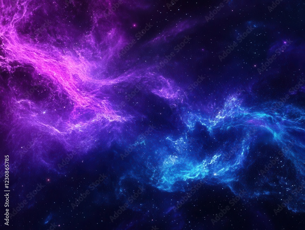 abstract fluid art with deep purple transitioning to electric blue, creating cosmic nebula effect with granular texture and dynamic movement abstract fluid art with deep purple transitioning to electric blue, creating cosmic nebula effect with granular texture and dynamic movement