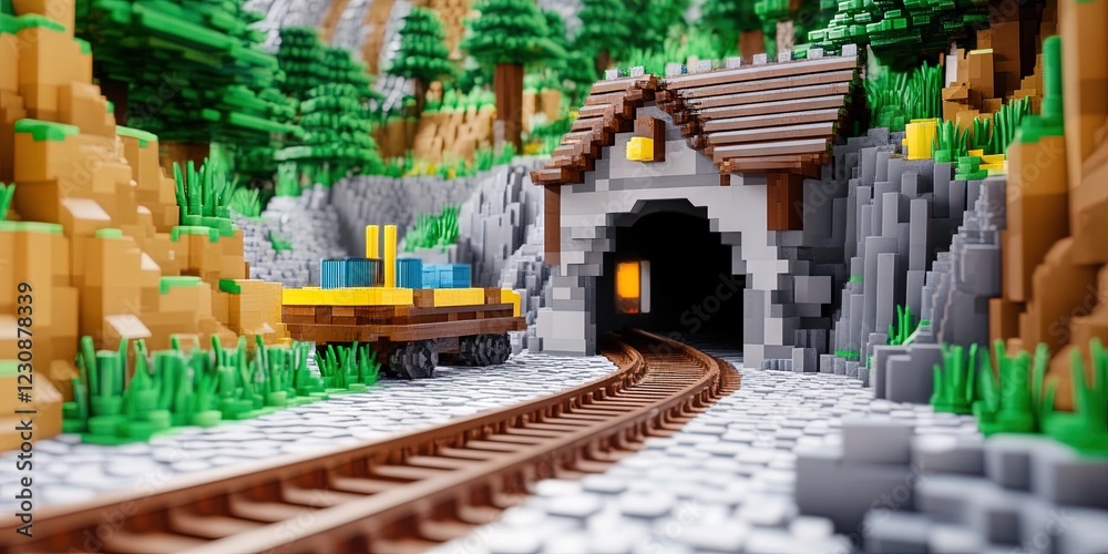 Obraz premium diamond mine