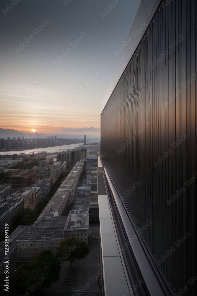 Fototapeta premium Modern building Background 