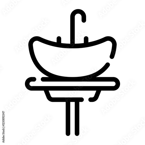 sink line icon
