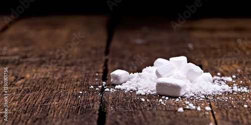 cocaine - white powder drugs for snorting photo