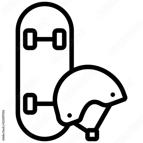 Skateboard Icon