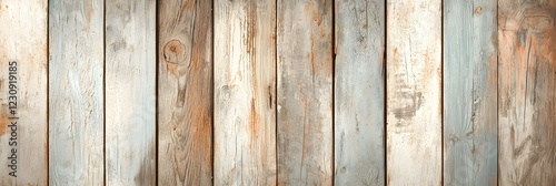 Closeup of worn and weathered wood plank texture with natural distressed grain pattern  Vintage rustic wooden boards as background for interior exterior or home design