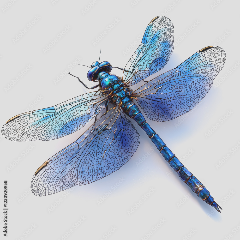A blue dragon featuring striking black and gold wings in a dynamic pose against a mystical landscape background A blue dragon featuring striking black and gold wings in a dynamic pose against a mystical landscape background