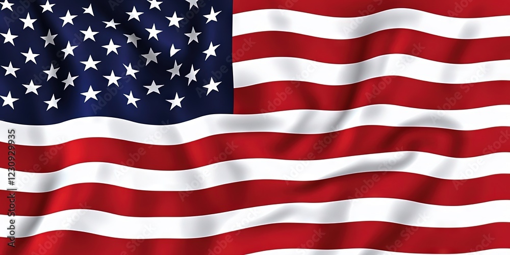 Obraz premium usa flag