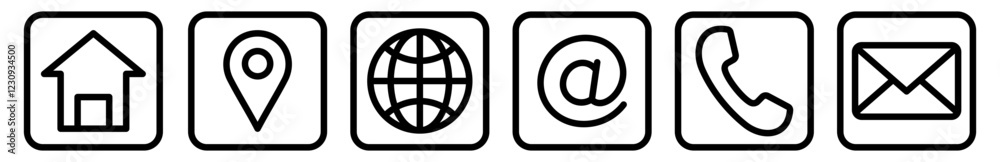 Website set icon vector. for computer and mobile Website set icon vector. for computer and mobile