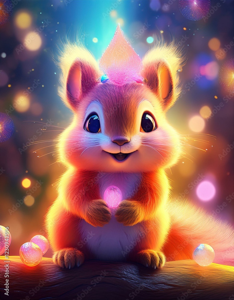Niedliches Eichhörnchen Niedliches Eichhörnchen