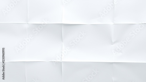 White Perforated Paper Sheet - Abstract Art Photography