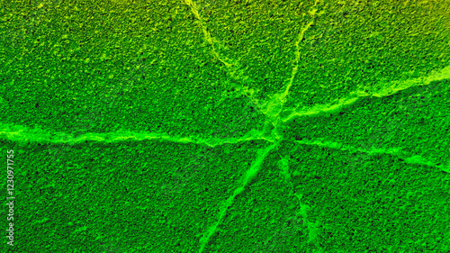 Abstract Green Textured Background
