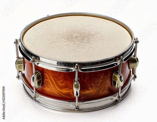drum isolated on white background 