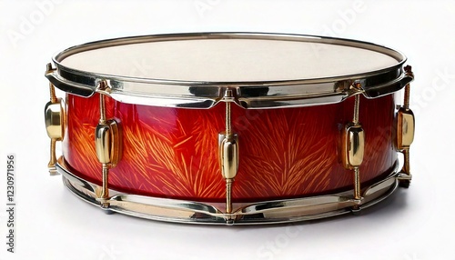 drum isolated on white background 