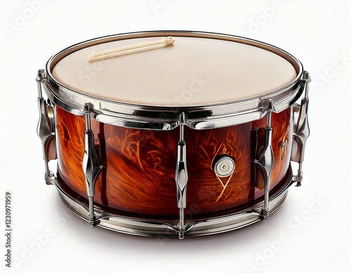drum isolated on white background 