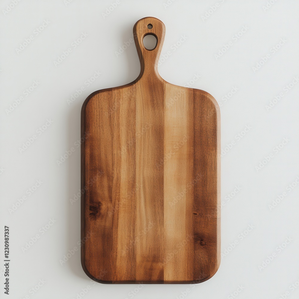 Fototapeta premium Minimalist cutting board mockup 